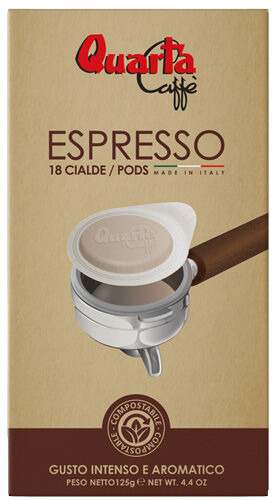 Quarta ESE Espresso Pad Gusto Intenso