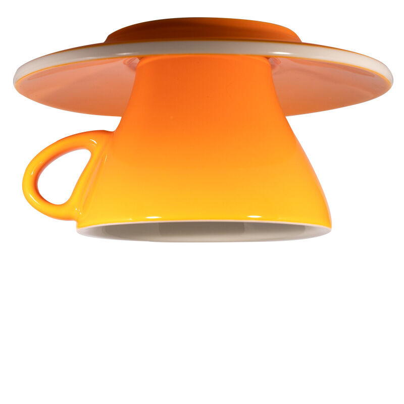 Club House Milchkaffeetasse Kurkuma