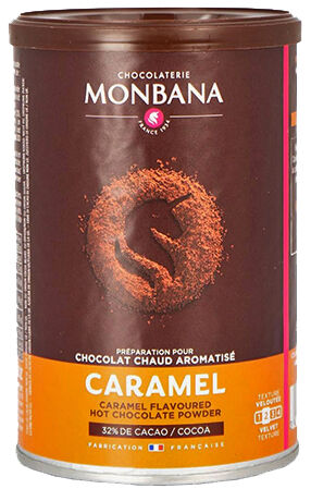 Monbana Trinkschokolade Karamell | 250g Dose