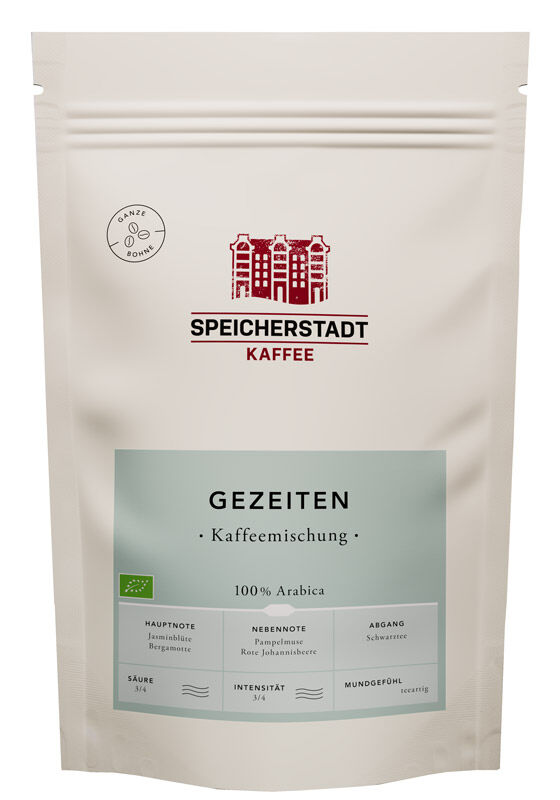 Speicherstadt Kaffee Gezeiten Kaffeemischung gemaheln