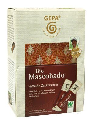 GEPA Mascobado Sticks unraffiniert 150g