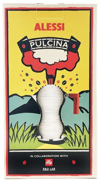 Alessi Herdkanne Pulcina Verpackung